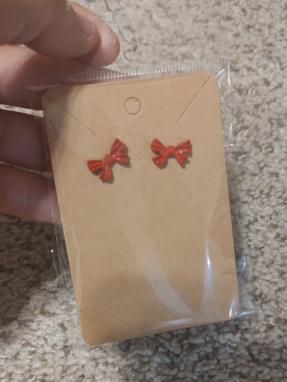 5 For $20 Red Bow Stud Earrings
